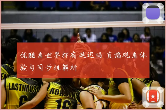 优酷看世界杯有延迟吗 直播观看体验与同步性解析